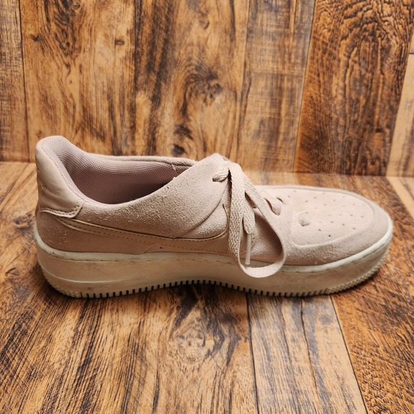 Nike Air Force 1 Women's Shoes Size 8.5 Pink Sneakers AR5339-201 - Picture 5 of 14
